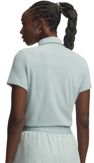 Under Armour Drive Short Sleeve polo femme, enamel blue