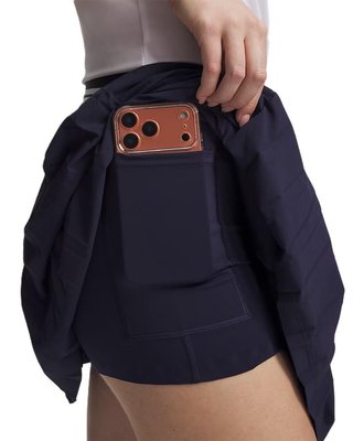 Under Armour Drive Pleated jupe-short femme, midnight navy/white