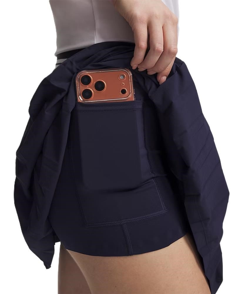 Under Armour Drive Pleated jupe-short femme, midnight navy/white