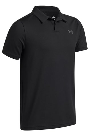 Under Armour Matchplay junior polo, noir/castlerock