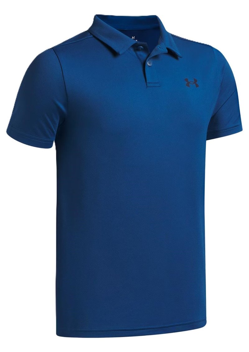 Under Armour Matchplay junior polo, varsity blue/midnight navy