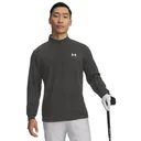 Under Armour MatchPlay 1/4 Zip sweat homme, castlerock/white