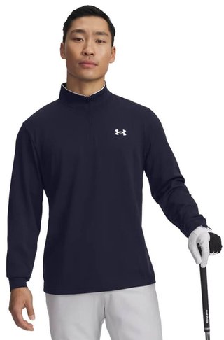 Under Armour MatchPlay 1/4 Zip sweat homme, navy
