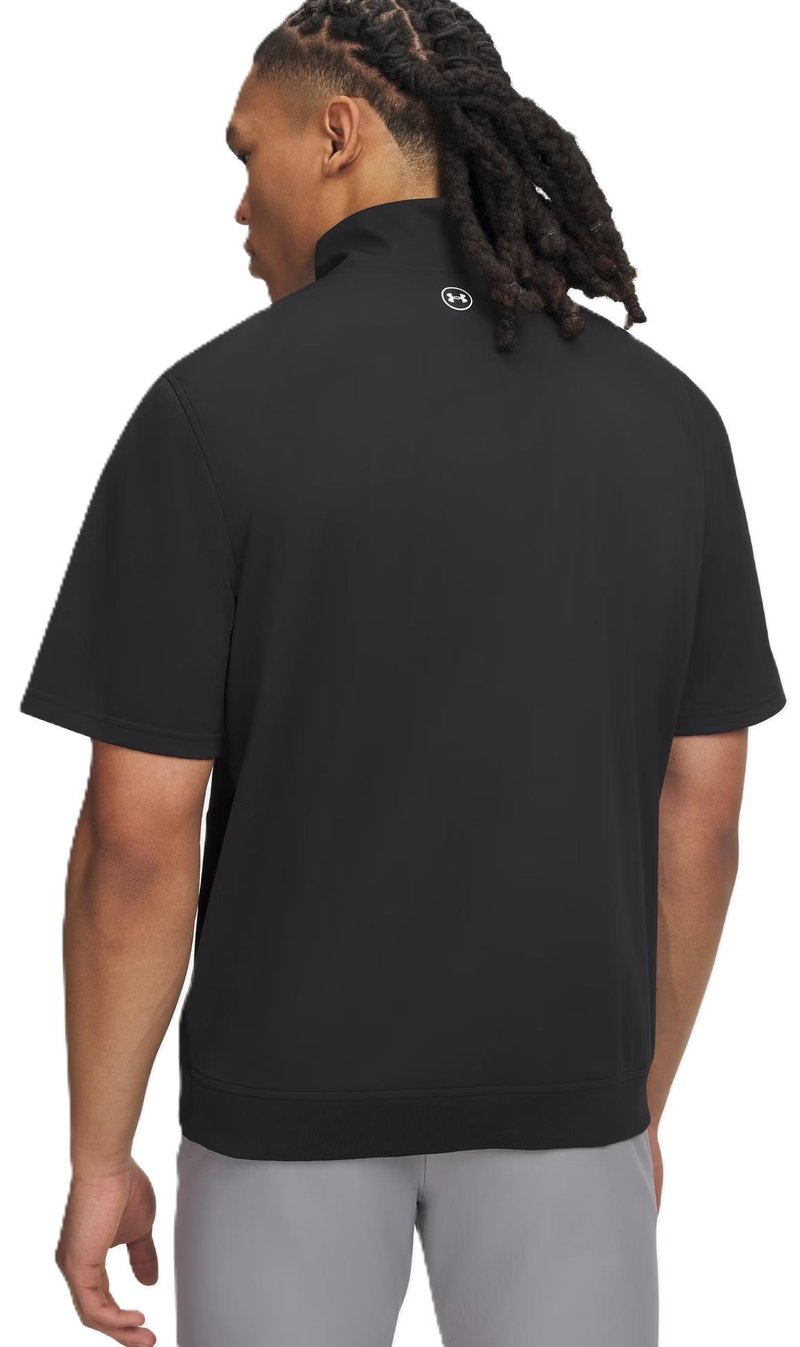 Under Armour Drive Wind SS 1/2 Zip veste homme, noir