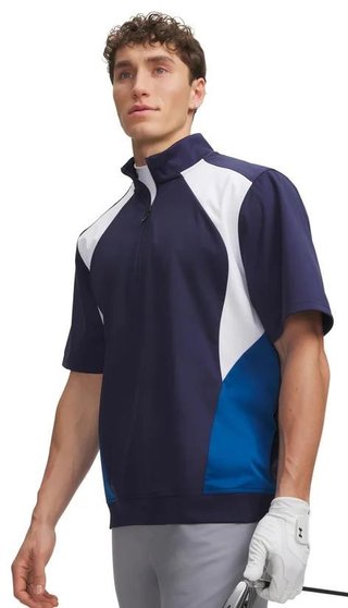 Under Armour Drive Wind SS 1/2 Zip veste homme, navy