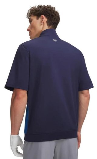 Under Armour Drive Wind SS 1/2 Zip veste homme, navy