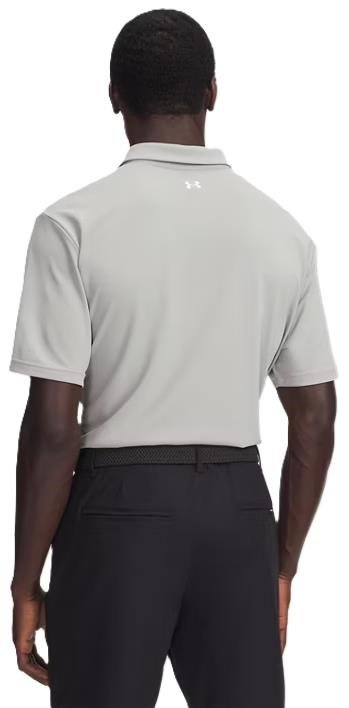 Under Armour Tee To Green Pique polo homme, titanium/white