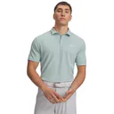 Under Armour Tee To Green Pique polo homme, enamel blue/blanc