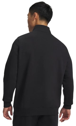 Under Armour Icon Fleece 1/4 Zip sweat-shirt homme, noir