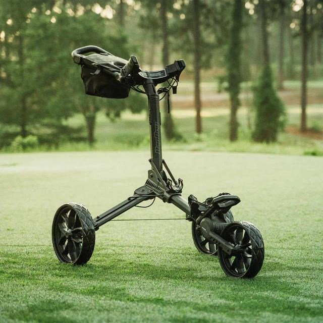 Bag Boy Nitron Auto-Open chariot manuel, noir/ardoise
