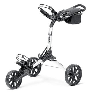Bag Boy Nitron Auto-Open chariot manuel, blanc/noir