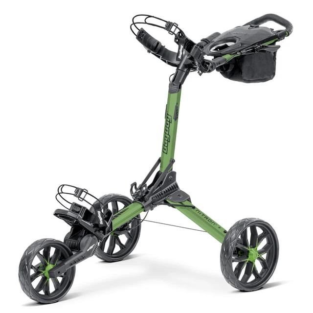 Bag Boy Nitron Auto-Open chariot manuel, vert/noir