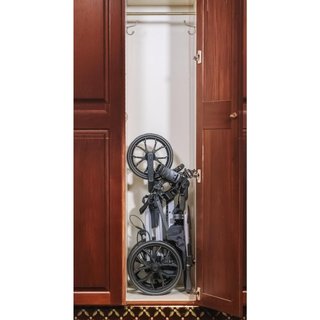 Bag Boy Slimfold Compact chariot manuel, bleu/blanc