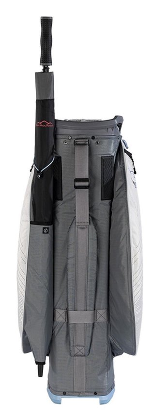 Sun Mountain H2NO C130 cart bag, nickel/platinum/ash