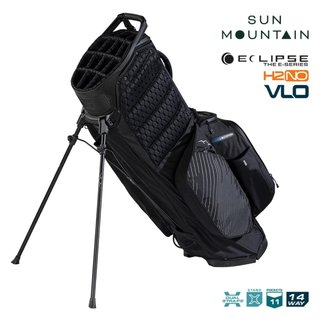 Sun Mountain H2NO E-4.5 14 Way VLO stand bag imperméable, black/steel