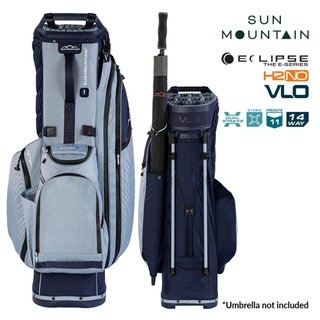 Sun Mountain H2NO E-4.5 14 WAY VLO sac stand bag imperméable, navy/ash
