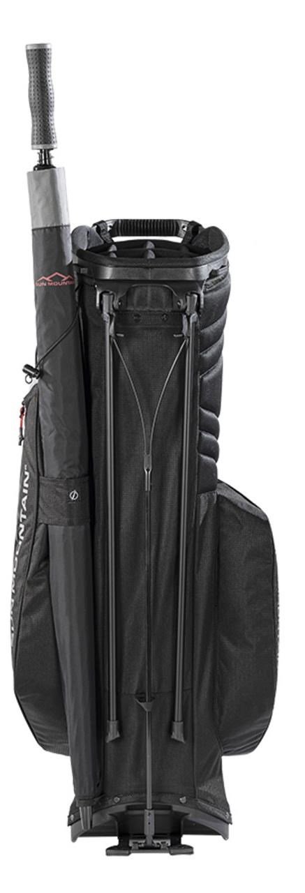 Sun Mountain Forerunner stand bag, black/nickel/red