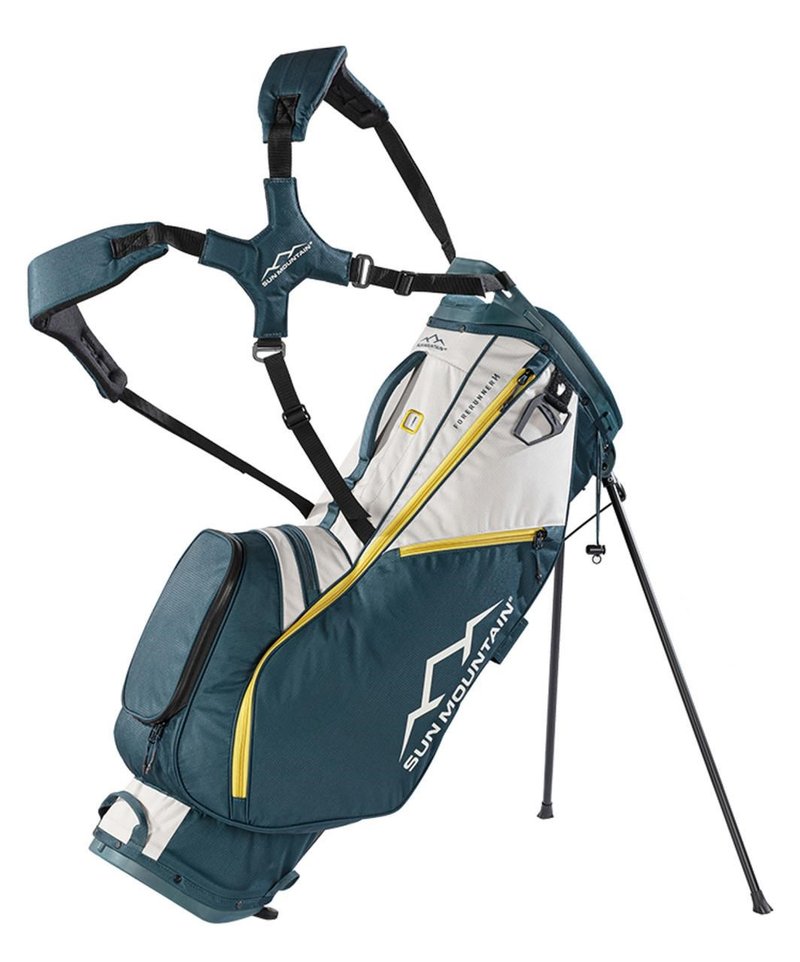 Sun Mountain Forerunner stand bag, blue/pond/sand