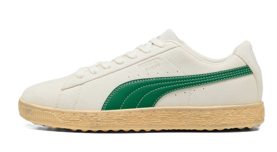 Puma Golf Puma Suede 30904 chaussures de golf homme, beige