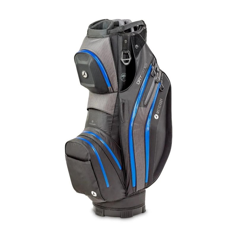 Motocaddy NEW Dry-Series cart bag 2026, noir/bleu