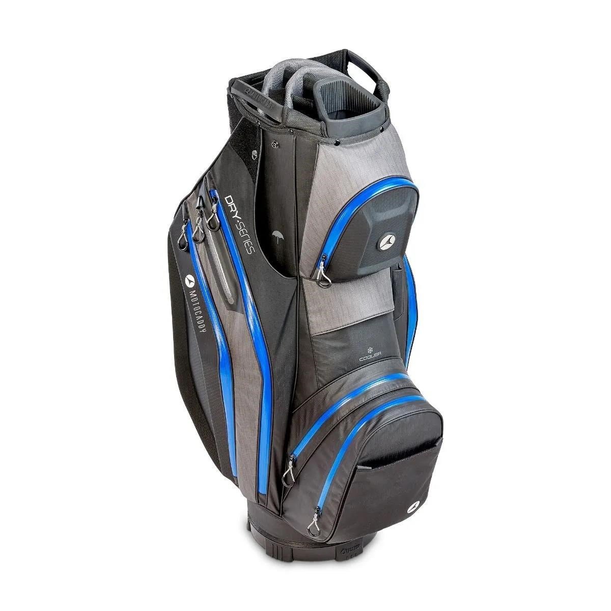 Motocaddy NEW Dry-Series cart bag 2026, noir/bleu