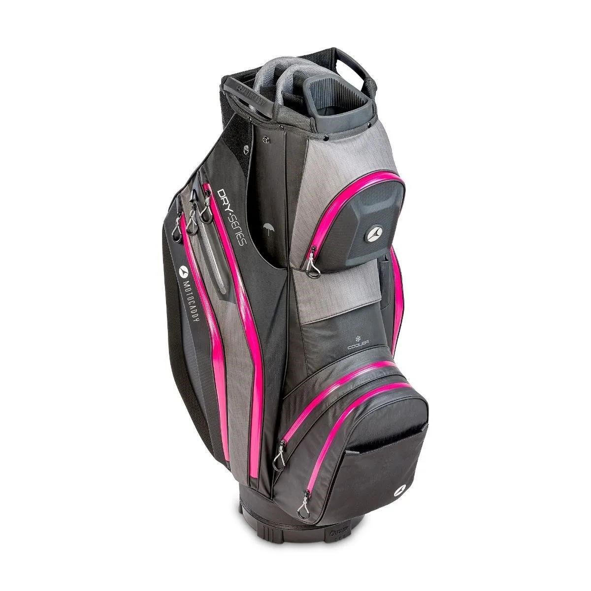 Motocaddy NEW Dry-Series cart bag 2026, noir/fuchsia