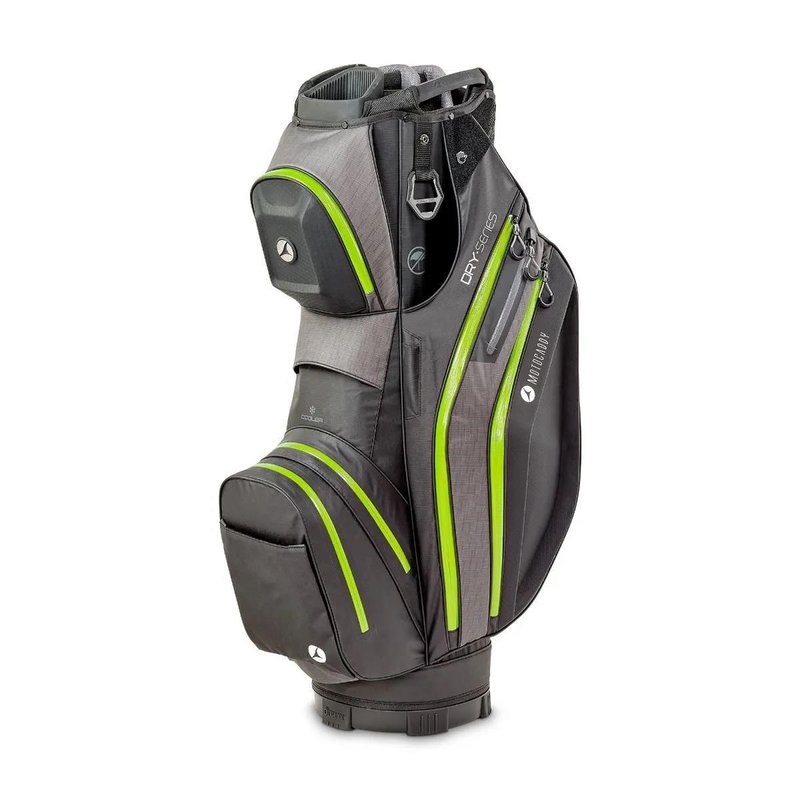 Motocaddy NEW Dry-Series cart bag 2026, noir/citron vert