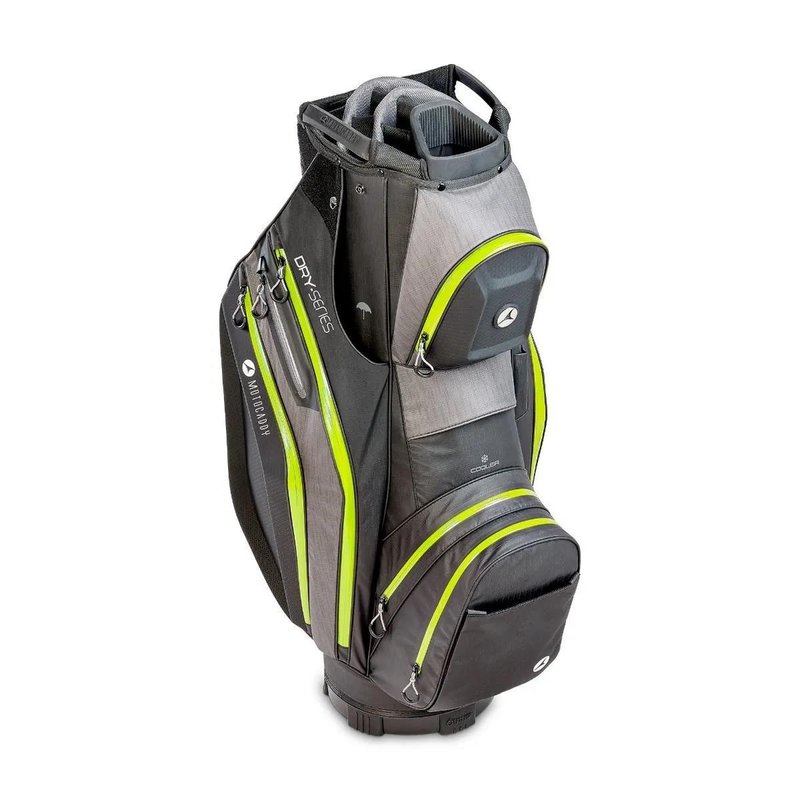 Motocaddy NEW Dry-Series cart bag 2026, noir/citron vert
