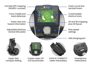 Motocaddy NEW M5 GPS chariot électrique 2026, Standard Lithium