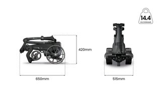 Motocaddy NEW M7 REMOTE DHC chariot électrique 2026, M7 Ultra Lithium, graphite
