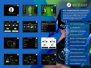 Motocaddy NEW M7 GPS REMOTE DHC chariot électrique 2026, M7 Ultra Lithium, graphite