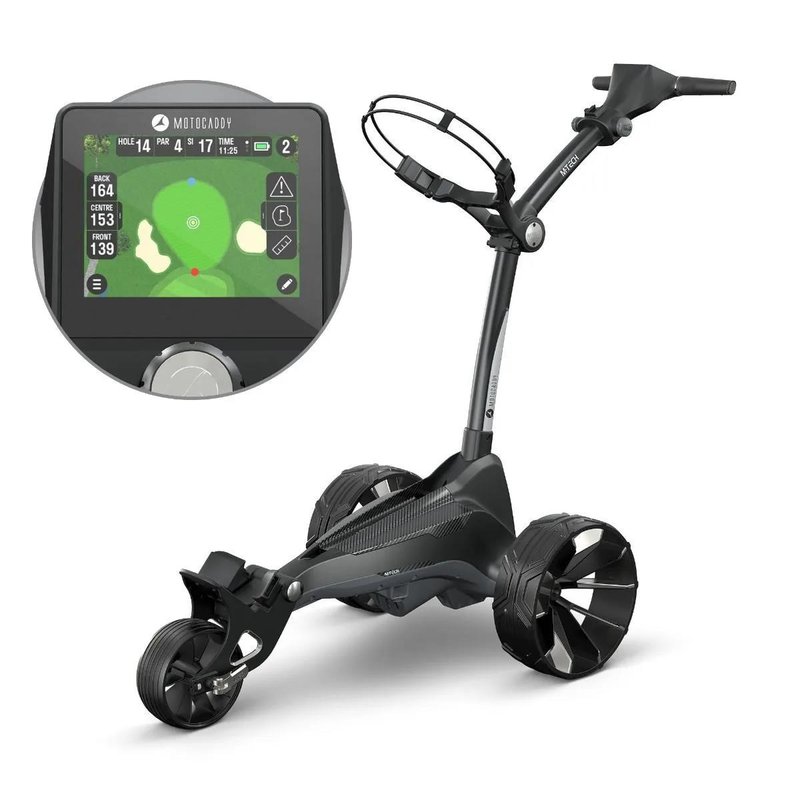 Motocaddy NEW M-TECH GPS chariot électrique, grafitová