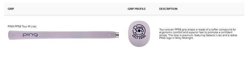 PING Golf PING G Le4 Oslo ladies putter