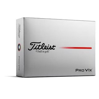 Titleist Pro V1x 2025 balles de golf