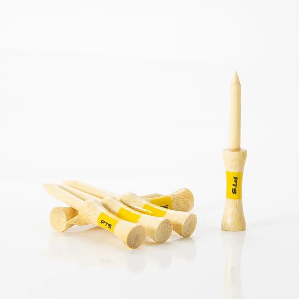 Pride Sports PTS Bamboo Step Tee 69 mm (2 3/4"), 50 tees, jaune