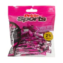 Pride Sports Special Edition Paint Splatter Tees (45 tees), 69 mm (2 3/4"), rose néon/noir