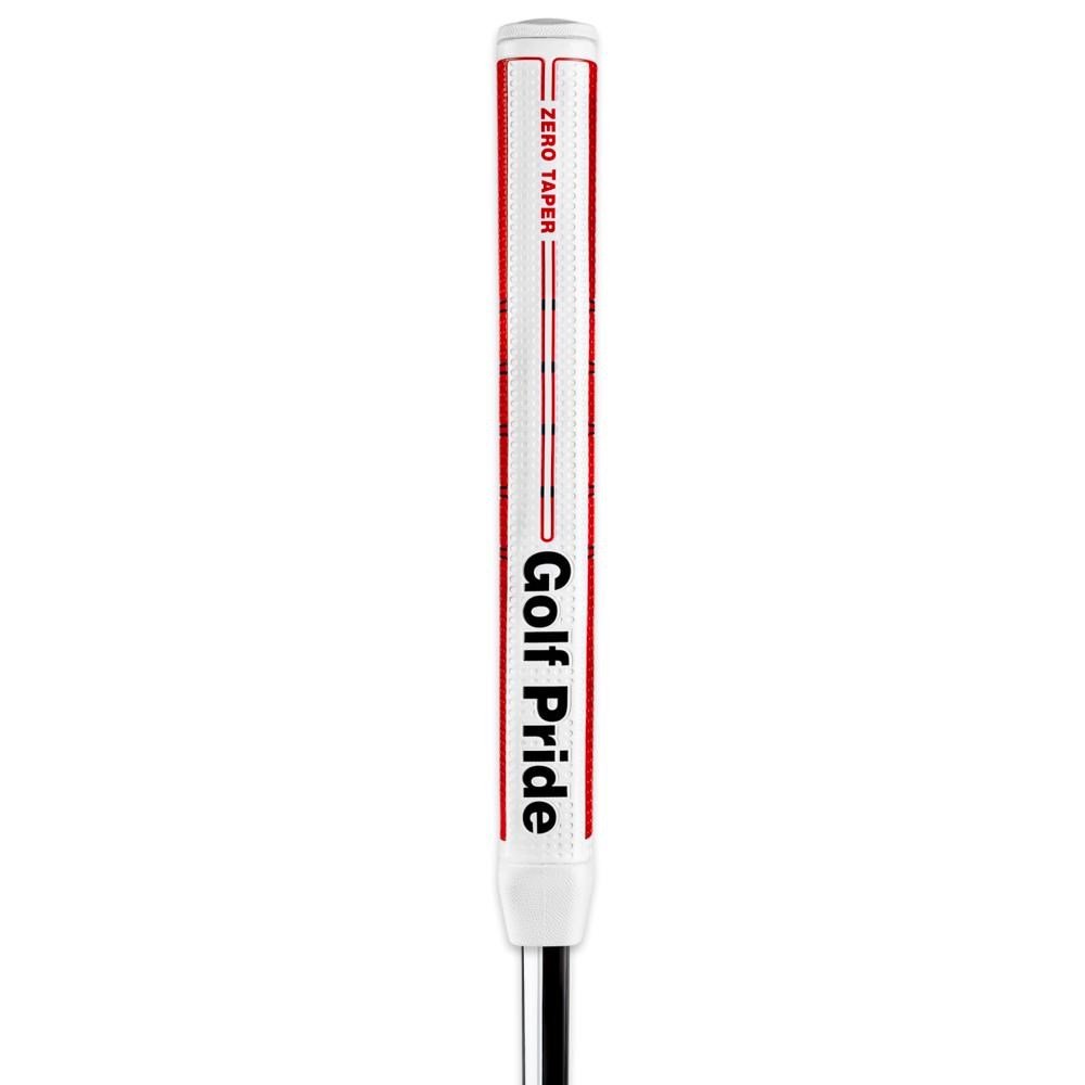 Golf Pride Zero Taper Round grip de putter, Medium, rouge