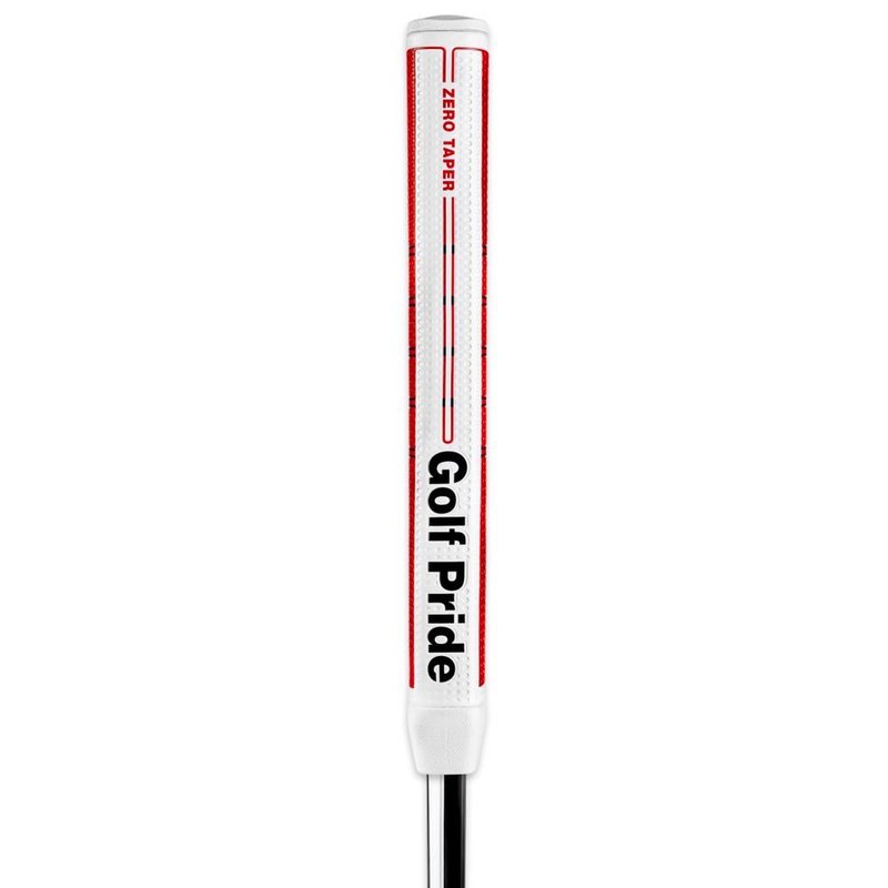 Golf Pride Zero Taper Round grip de putter, Medium, rouge