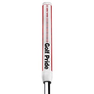 Golf Pride Zero Taper Round grip de putter, Medium, rouge