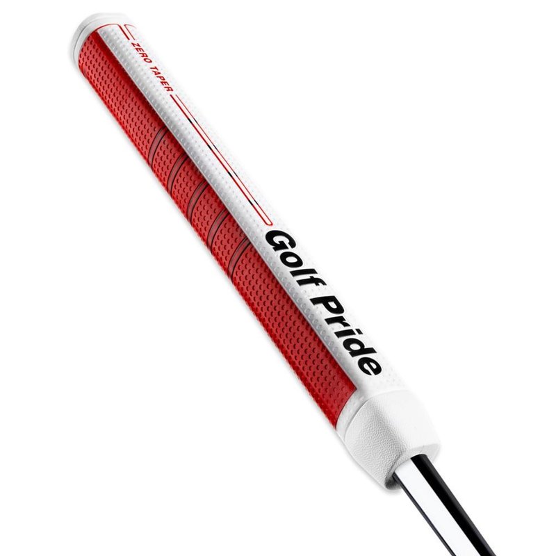 Golf Pride Zero Taper Round grip de putter, Medium, rouge