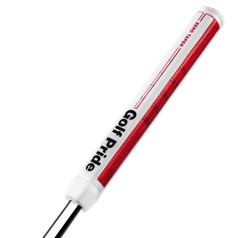 Golf Pride Zero Taper Round grip de putter, Medium, rouge