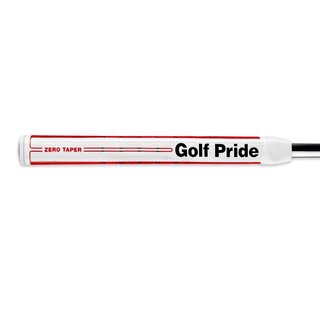 Golf Pride Zero Taper Round grip de putter, Medium, rouge