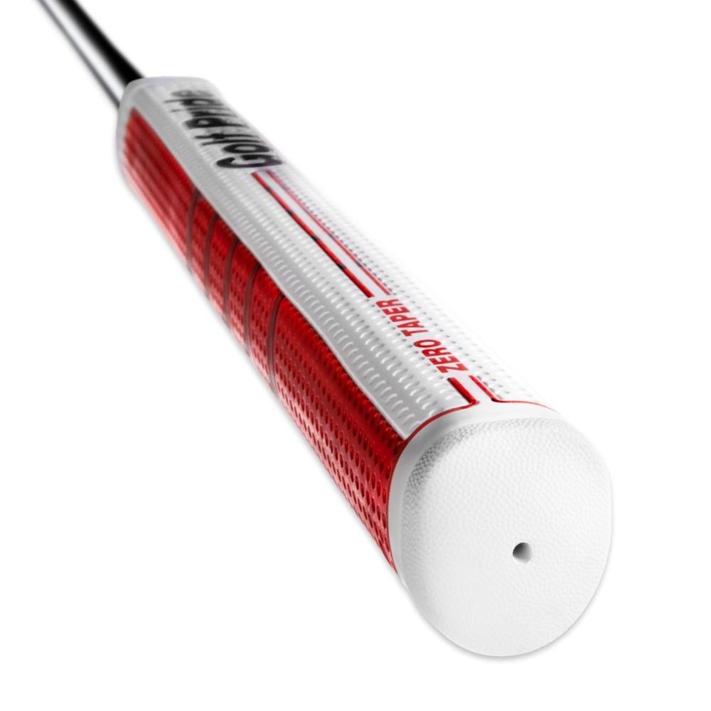 Golf Pride Zero Taper Round grip de putter, Medium, rouge