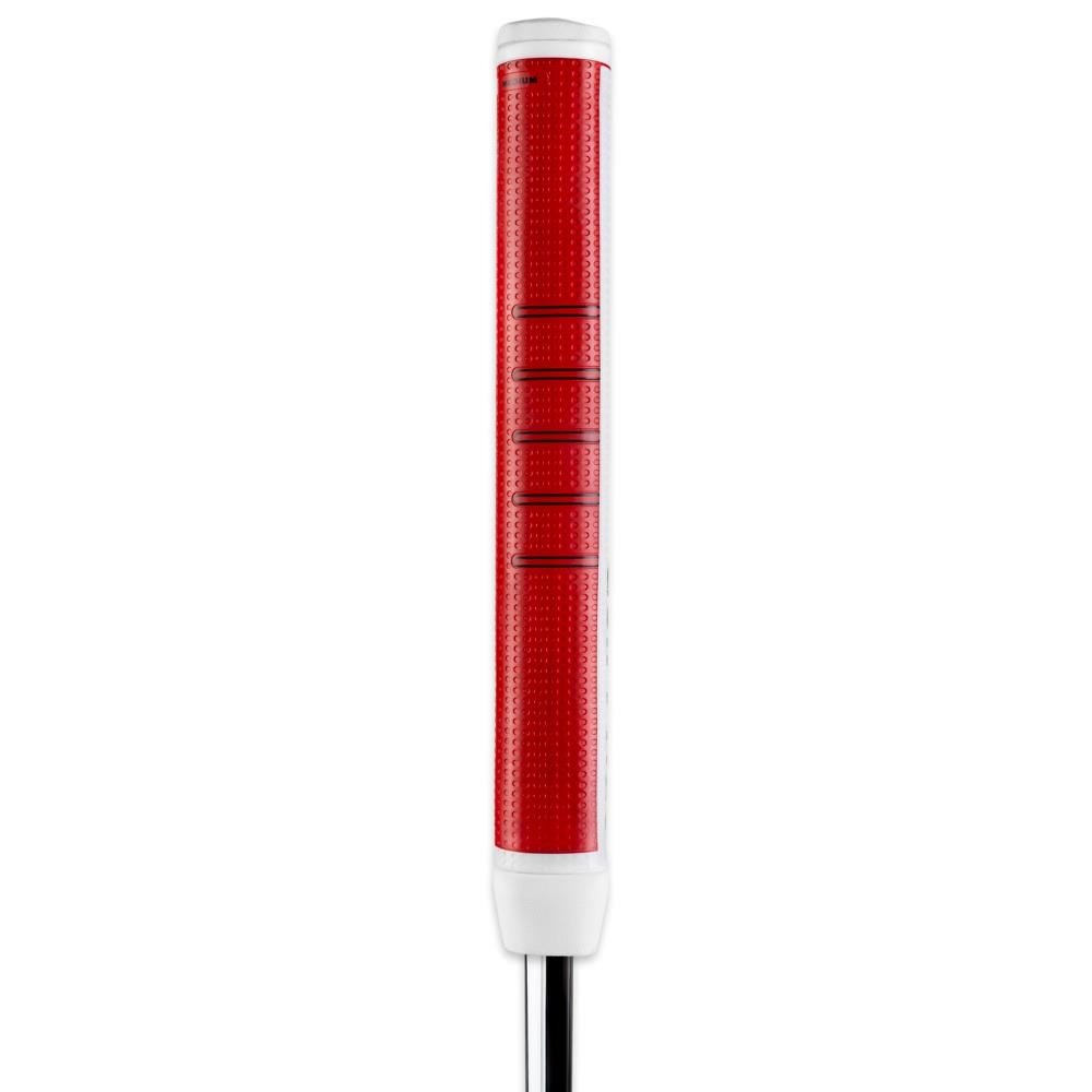 Golf Pride Zero Taper Round grip de putter, Medium, rouge