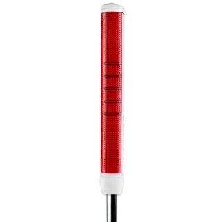 Golf Pride Zero Taper Round grip de putter, Medium, rouge