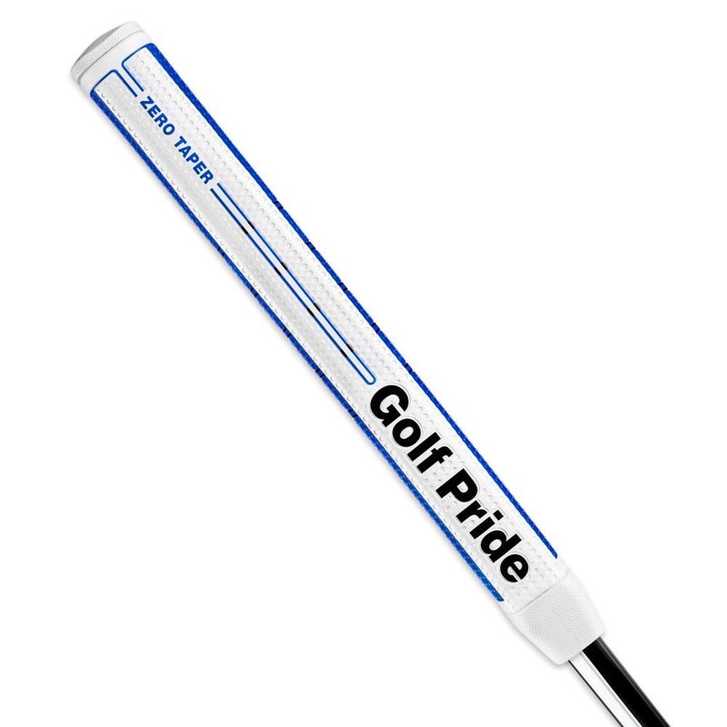 Golf Pride Zero Taper Round grip de putter, Medium, bleu