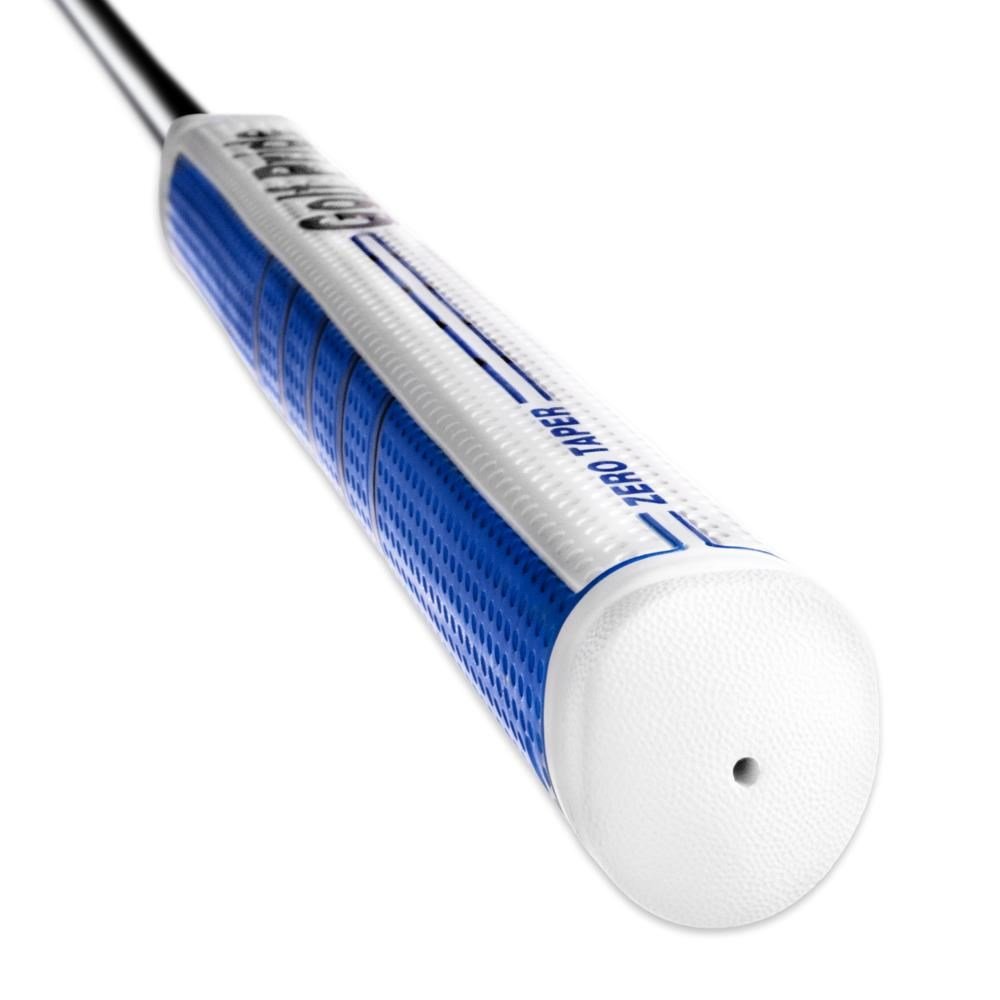 Golf Pride Zero Taper Round grip de putter, Medium, bleu