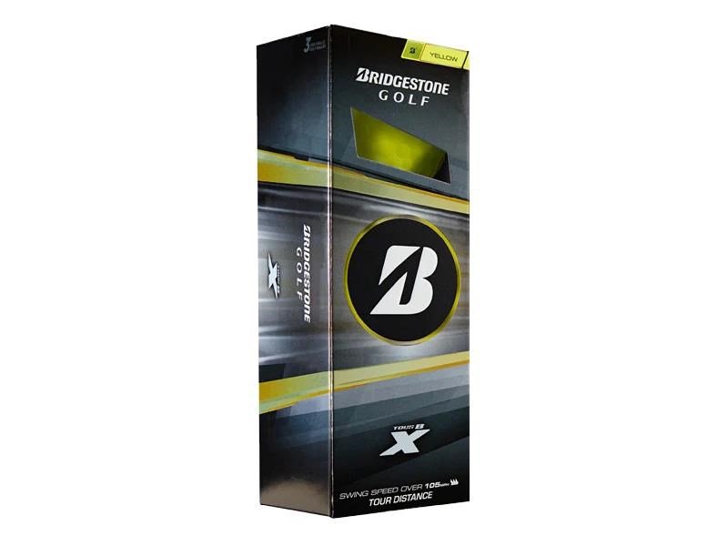 Bridgestone Tour B X balles de golf 2026, jaunes