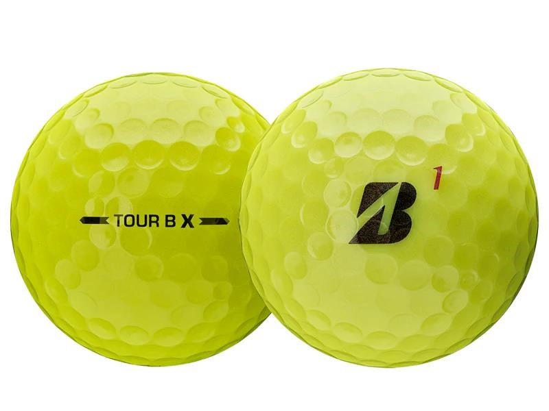 Bridgestone Tour B X balles de golf 2026, jaunes