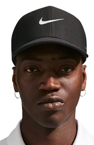 Nike Rise unisex casquette de golf, noire